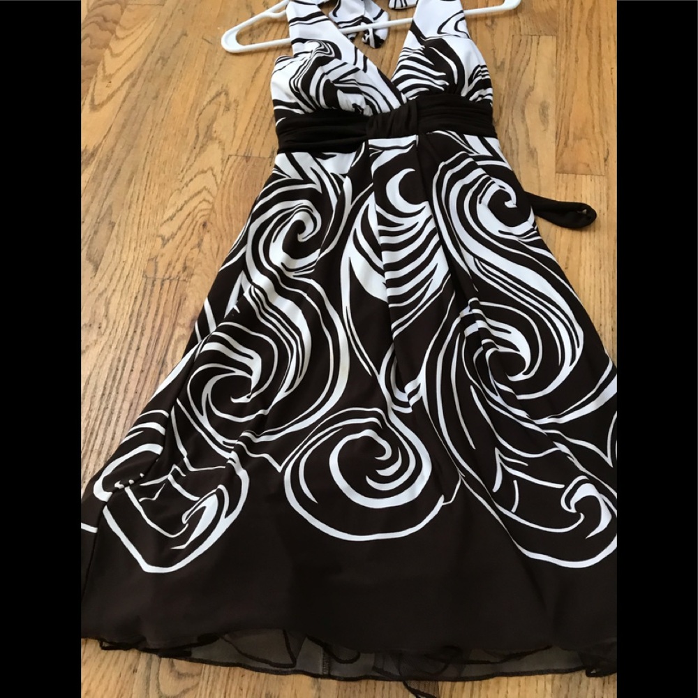 Speechless dress size S brown and white